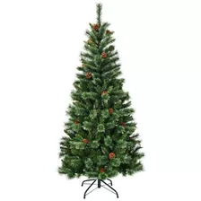 Árbol De Navidad Con Piñas Sin Luz Costway Cm22804 2.13cm