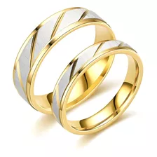 Anillos Para Parejas Estilo Empavonado