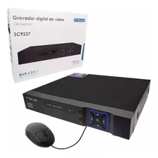 Dvr Para 8 Canais Gravador Digital De Video 5 Em 1 Sc9237