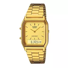 Reloj Casio Vintage Aq-230ga-9d Análogo-digital 