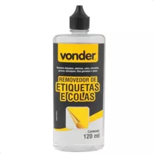 Removedor De Etiquetas Colas Adesivos Chicletes Graxa 120 Ml