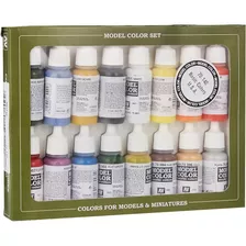 Juego De Pintura Vallejo Basic Usa Colors 17ml