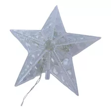 Estrella Luz Calida Adorno Arbol De Navidad