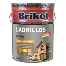 Brikol Ladrillo Impermeabilizante Protec 20lts- Prestigio Color Natural Satinado