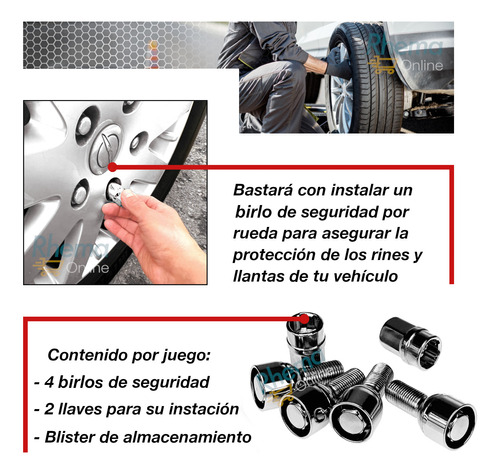 Birlos De Seguridad Audi Q5 Para Todos Los Modelos Foto 3