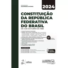 Constituição Da República Federativa Do Brasil, De Equipe Atlas. Editora Atlas, Capa Mole, Edição 55 Em Português, 2024