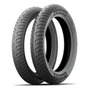 Pneu Michelin City Extra 80/100-18 + 90/90-18 Sem Câmara