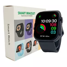 Smartwatch D20 Para Hombre Y Mujer Correa Deportiva Color De La Caja Color Color De La Correa Negro