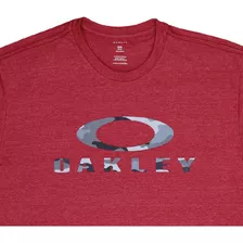 Camisa Masculina Oakley Logotipo Camo Original 