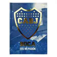 Cuaderno Tapa Dura 16x21 Diseño Exclusivo Boca Juniors