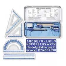 Conj. Escolar 557 Para Desenho Geométrico C/10 - Staedtler