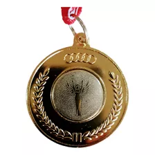 Medalla Deportiva Victoria 5 Cms. Incluye Grabado Y Cinta.