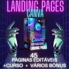 Páginas De Vendas Canva 