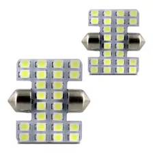 Lâmpada Luz De Led Torpedo Cob 24 Leds Smd Teto Carro