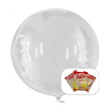 50 Globos Burbuja Globo Bobo Pvc 24 Pulgadas Transparente 