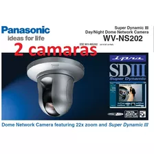 Camara Ip Wv-ns202 Panasonic Lux 0.07 Seguridad Zoom 220x