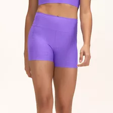 Shorts Fitness Feminino Fit Live! Roxo