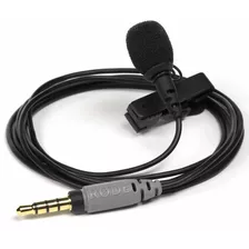 Micrófono Rode Smartlav Plus Condensador Omnidireccional Color Negro