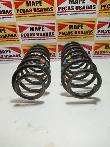 Par De Molas Traseira Vw Fox 1.0 2006/2008 2
