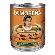 La Morena® Chile Serrano En Escabeche 200g. | Casa México