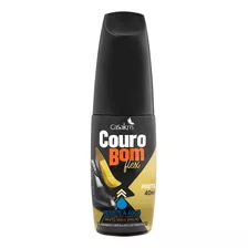 Polidor De Sapato Líquido Preto Couro Bom Flex Frasco 40ml