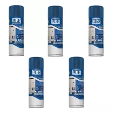 Kit C/ 5un Tinta Spray Weg Azul Brilho Ral 5009 250g W-lack 