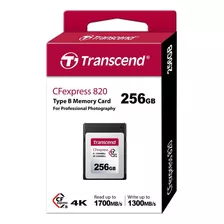 Tarjeta Transcend 256gb Cf Express