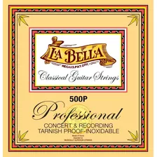 Encordado La Bella Para Guitarra Acústica 500ph