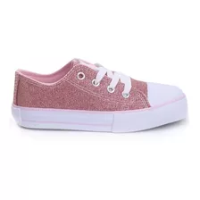 Tênis Infantil Feminino World Colors Lps Star Rosa - 700009