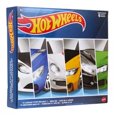 Caixa Hot Wheels - 6 Miniaturas - Carros Europeus - Hdh51