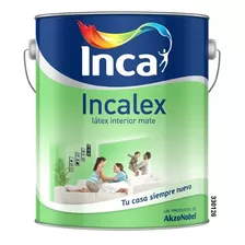 Incalex Mate Pintura Para Interiores Blanco 20 Lts. Envíos