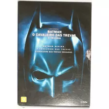 Dvd - Batman O Cavaleiro Das Trevas - A Trilogia - Original