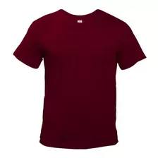 Camiseta Cuello Redondo T-shirt Color Manga Corta