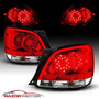For 1998-2005 Lexus Gs300/gs400/gs430 Red Clear Led Rear Rzk