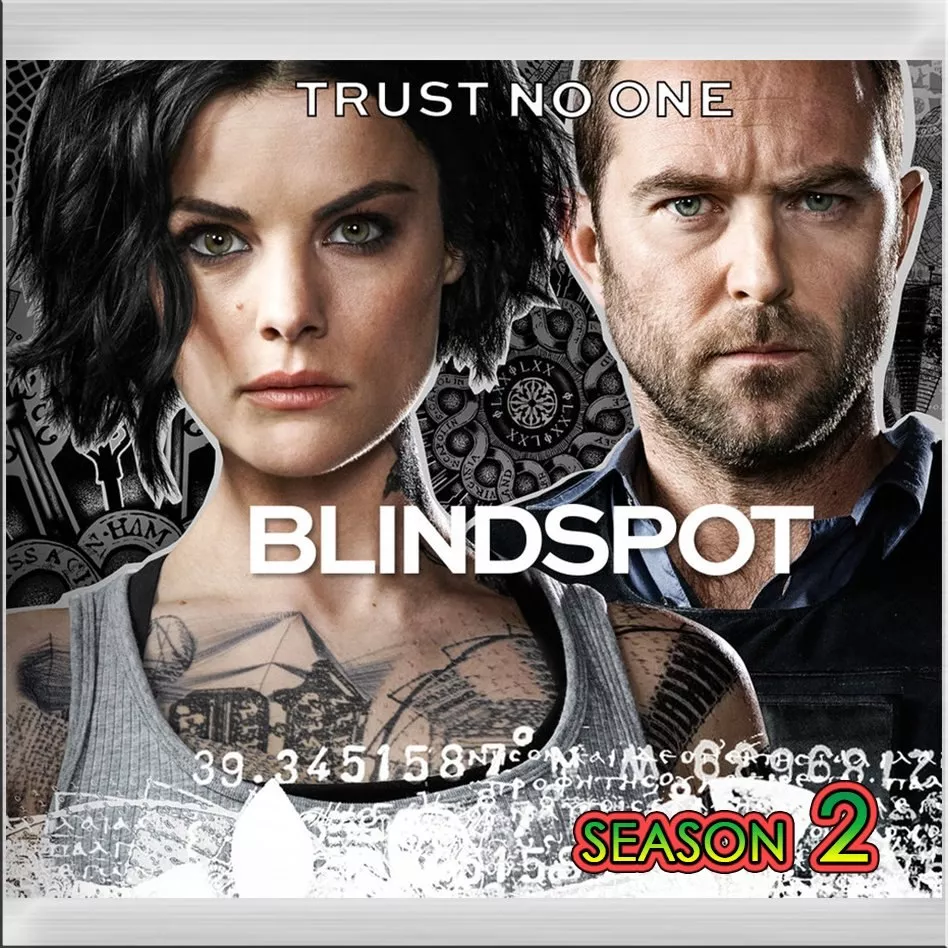 Blindspot 2ª Temporada Completa 2017 Serie Legendada 8 Dvds