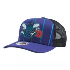 Mitchell & Ness Charlotte Hornets Jersey Hook Trucker Mesh