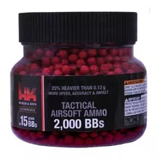  Bbs Tacticos Rojos Elite Force Hk 2000 .15 Gr 6mm Xtreme C