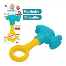 Brinquedo Mordedor Bebê Chocalho Macio Barulho Gengiva