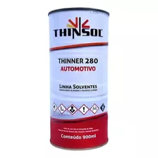 Kit Com 2 Unidades Thinner 280 Automotivo 900ml - Thinsol