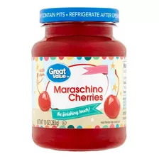 Cerezas Marraschino Con Tallo