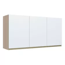 Armário Aéreo Cozinha 3 Portas Nature/branco 1005 - Be