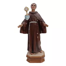 Figura Religiosa De San Pascual Bailon De 33 Cm.