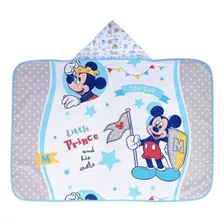 Toalha De Banho Infantil C/ Forro E Com Capuz - Disney Baby