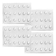 Molde Para Huevo De Pascua Placa De Acetato Set 4 Unidades 