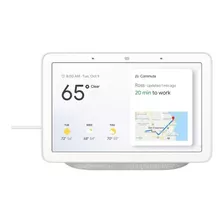 Google Nest Hub Con Asistente Virtual Google Assistant, Pantalla Integrada De 7 Chalk 110v/220v
