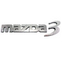 Emblema Logo Negro Trasero Mazda 3 2019 2022 Hb / Sedan