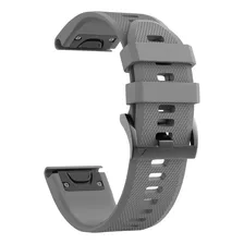 Malla Gris Para Reloj Garmin Fenix 5/5 Plus/6/6 Pro 22 Mm