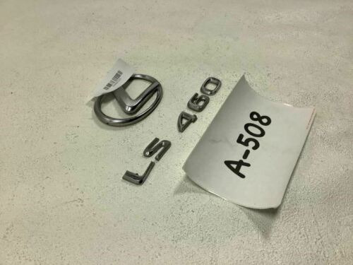 Lexus Ls460 2007 Rear Trunk Emblem L \u0026 Ls460 Factory Ttl Foto 5