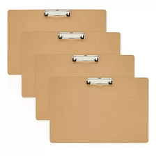 4 Paquetes De Clipboards Extra Grandes De 11x17, Tabler...