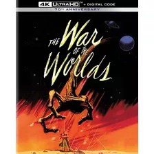 4k Uhd Blu-ray War Of The Worlds 1953 Guerra De Los Mundos 